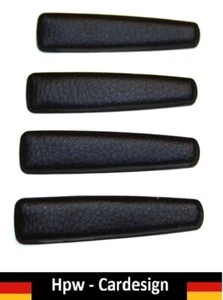 Juego de 4 cubiertas de inserción de manivela de ventana Mercedes NEGRO - BLACK - Imagen 1 de 3