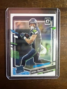 2023 Donruss Optic Football Rated Rookie Jake Bobo #288 - Picture 1 of 2