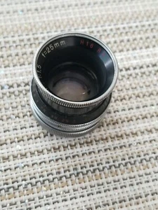 Kern PIZAR 25MM 1.5 H16RX C-MOUNT LENS for Bolex 16mm RX - Picture 1 of 9