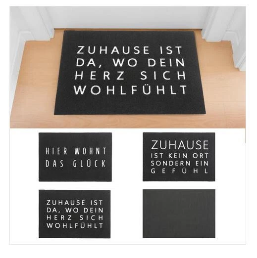 Fußmatte mit Spruch 60x40cm - Bild 1 von 1