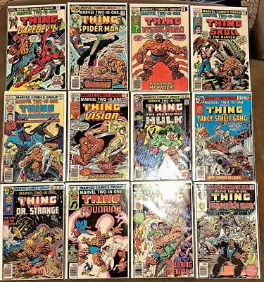 Marvel Two-In-One (1974) The Thing (1983) plus Mini-Series, Comic Book Lot of 81 - Image 1 of 4