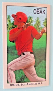 MIKE TROUT/2010 TRI-STAR OBAK#N28/21 ST NATIONAL LIMITED EDITION/NRMT-MINT - Picture 1 of 2