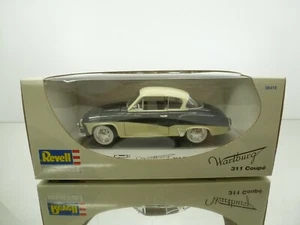 REVELL 08419 WARTBURG 311 COUPE - BLACK+CREAM 1:18 - GOOD IN BOX - Imagen 1 de 8