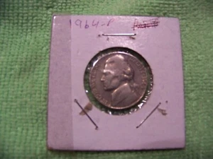 1964-P Philadelphia Mint Jefferson Nickel - Picture 1 of 2