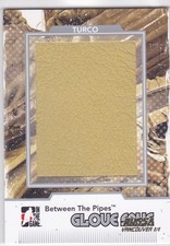 2009 09-10 Between The Pipes Glove Save Silver #GS18 Marty Turco /9 1/1 stamp