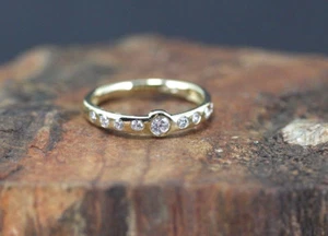 Ring 585er Gelbgold mit Diamanten (c0962) - Bild 1 von 5