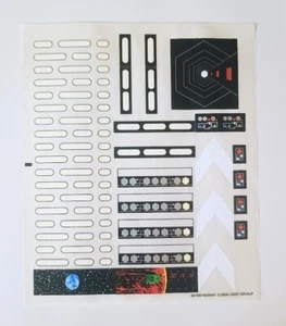 LEGO 10188 Death Star UCS - 1st edition Original Sticker Sheet Authentic Decals - Picture 1 of 1