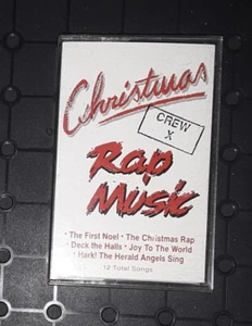 Christmas Rap [Crew X] Cassette 1990 - Picture 1 of 2