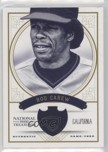 2012 Panini National Treasures /99 Rod Carew #76 HOF