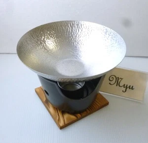 Japanese Tabletop Hot Pot & Solid Fuel Stove Set For One Portable Cooker Camp - Picture 1 of 8