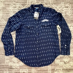 Kavu Sierra Nevada Bier Damen Langarm HADLEY SHIRT blau große Knopfleiste - Bild 1 von 13
