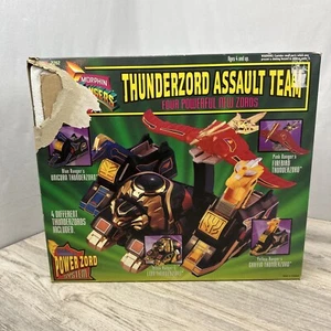 Mighty Morphin Power Rangers Thunderzord Assault Team Megazord - BOX + NUR SCHAUMSTOFF - Bild 1 von 8