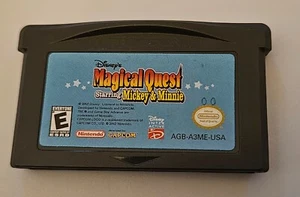 Disney's Magical Quest Starring Mickey & Minnie GBA & Storage Case TESTED - Picture 1 of 3