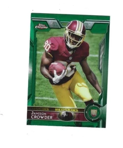 2015 Topps cromo verde refractors #172 Jamison Crowder RC Washington Redskins - Imagen 1 de 1