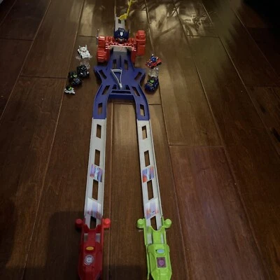 Telepods Angry Birds Transformers Optimus Bird Raceway with Prime Magnus More - Image 1 of 4