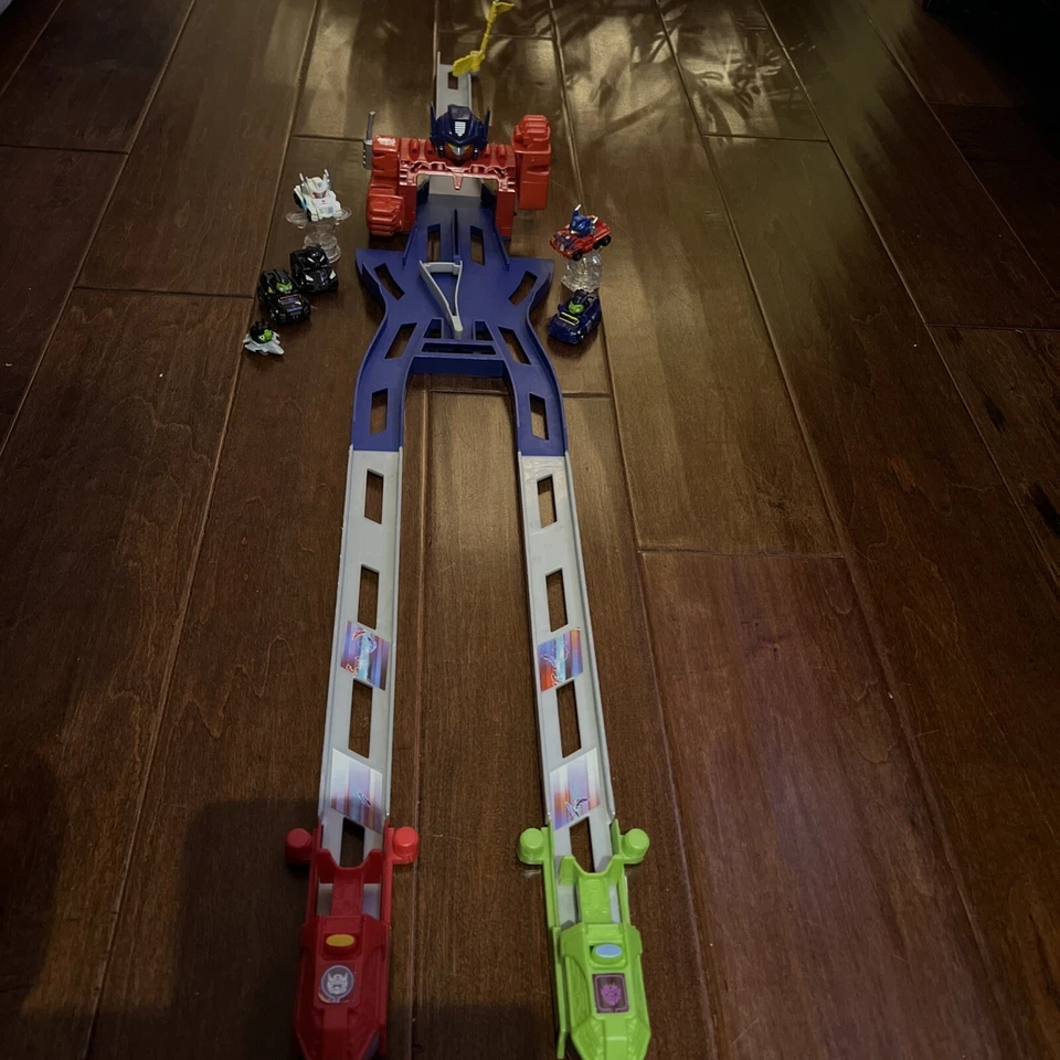 Telepods Angry Birds Transformers Optimus Bird Raceway with Prime Magnus More - Image 1 of 4