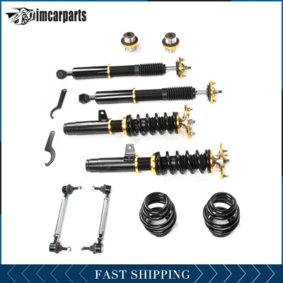 Juego de suspensión Coilovers para BMW E46 320i 325i 330i 2001-2005 ajuste Amortiguadores de altura Foto 1 de 4