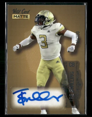 Tre Swilling 2022 Wild Card Matte Auto 12/100 - Image 1 of 2