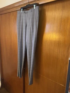Men’s Isaia Grey Dress Pants, Unhemmed NWoT, 38 Waist 37.5 Inseam Size 54 EU - Picture 1 of 7