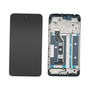 DISPLAY LCD TOUCH SCREEN SCHERMO ORIGINALE + FRAME PER MOTOROLA XT2521 MOTO G15 - Imagen 1 de 3