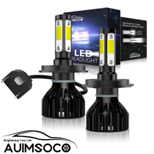 9003 H4 6500K White LED Headlight High Low Beam Lights For Honda HR-V 2016 2017 - Picture 1 of 11