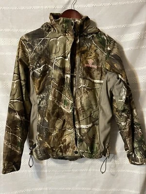 Game Winner Realtree Camo Hooded Jacket Women Sz L Great Condition 35.00 - Image 1 of 4