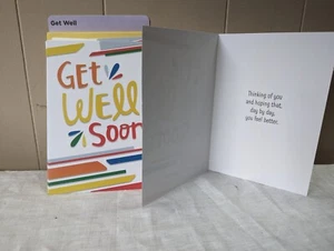 Get Well Soon - Hallmark Heartline Card with Envelopes - Pack of 14 - Picture 1 of 1