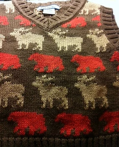 INFANT BOY HARTSTRINGS SWEATER VEST - Picture 1 of 3
