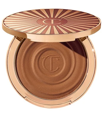 Charlotte Tilbury Beautiful Skin Sun-Kissed Glow Bronzer 2 Medium New in Box 0.7 - Image 1 of 2