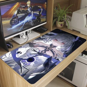 Genshin Impact Skirk Anime Keyboard Mouse Pad Gaming Desk Playmat Mat 40x70cm - Picture 1 of 4