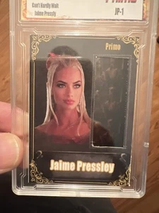Jaime Pressly Can’t Hardly Wait 35mm Film Relic Custom Card Non Auto  - Bild 1 von 3