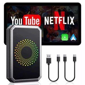 3 in1 Wireless CarPlay Android Auto AI box Adapter Converter For Netflix YouTube - Bild 1 von 11