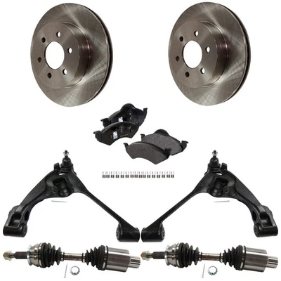 Control Arm Kit For 2001-2002 Dodge Dakota Front Left and RIght Side Lower 4WD - Image 1 of 4