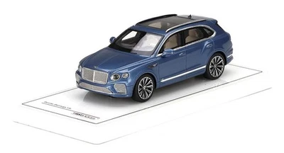 1:43 TRUESCALE Bentley Bentayga V8 Portofino Blue 2020 TSM430548 - Immagine 1 di 2