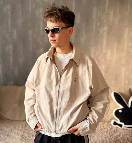 SAINT LAURENT (YSL) YSL Yves Saint Laurent Giacca Vintage Beige XL