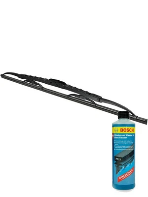 Bosch Eco Wiper Blade 400mm + Windshield Washer Fluid fits Ford Cortina 1.6 TC - image 1 of 4