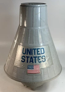Giocattolo Capsula Spaziale Plastica Hasbro GI Joe 1966 Vintage Alcune Riparazioni Fatte - Foto 1 di 8