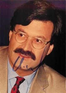 Nikolaus Brender Autogrammkarte Westdeutscher Rundfunk Koln WDR - Bild 1 von 2
