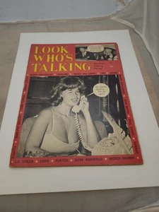 MAG: Look Who's Talking Magazine 1964- Joe Simon umorismo Jayne Mansfield copertina F - Foto 1 di 3