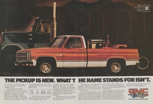 1981 GMC Sierra 1500 Pickup - General Dump Truck - Vintage 2 Page Print Ad Photo - Picture 1 of 3