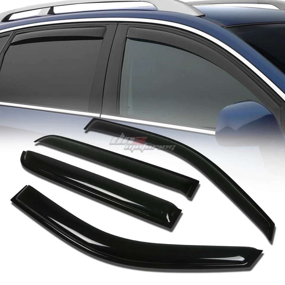 PARA 07-14 ESCALADE EXT/ESV 6.2 VENTANA DE HUMO VISERA CORTINA/VENTILACIÓN DEFLECTOR VIENTO/LLUVIA Foto 1 de 4