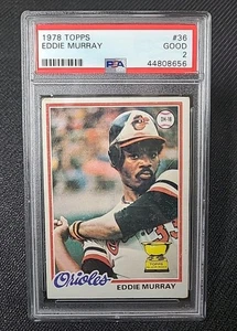 1978 Topps Eddie Murray #36 Rookie Card PSA 2 Good - Picture 1 of 2