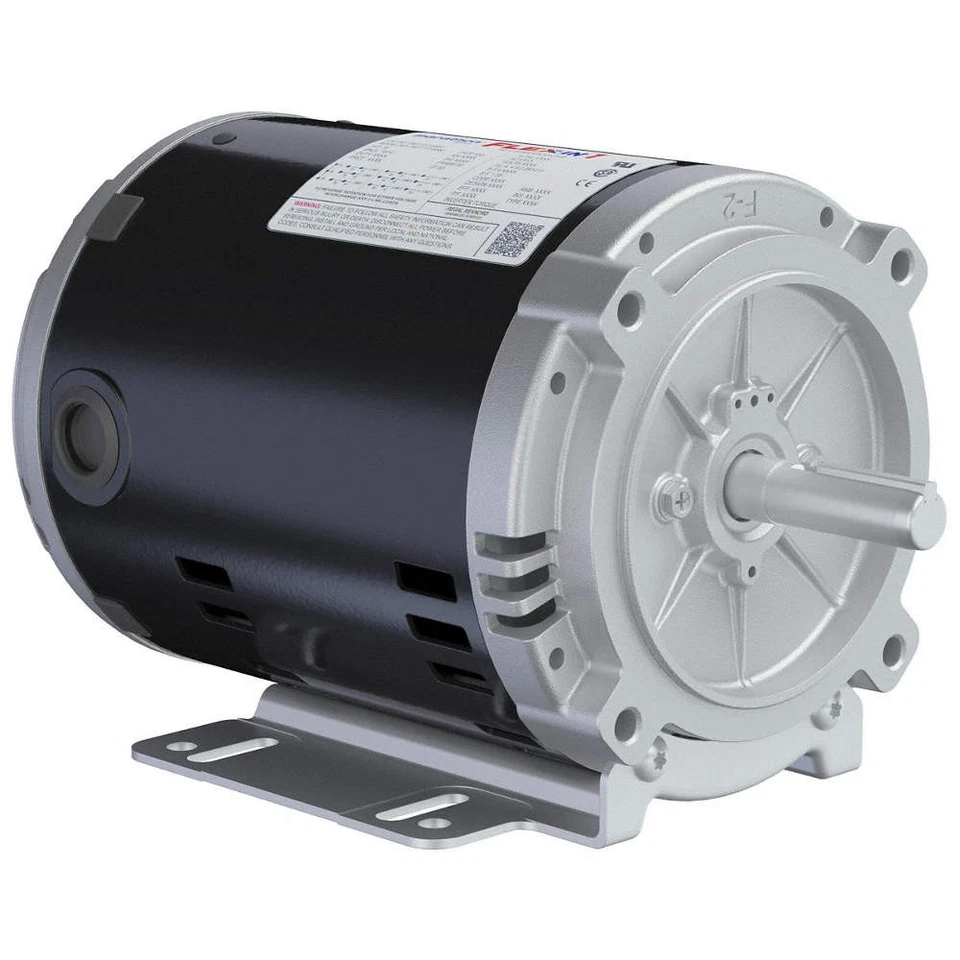 LEESON 056T34D15643 General Purpose Motor,56C Frame,20 lb W 801VA2 - Image 1 of 1