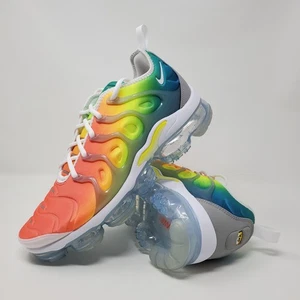 Nike Air Vapormax Plus White Neptune Green Dynamic Retro 924453-103 Men Size 9.5 - Picture 1 of 11