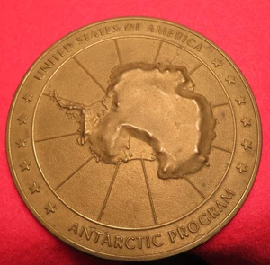 Nuclear Power Plant Antartica 4" Plaque 1970 The White House ANTARTIC PROGRAM - Picture 1 of 13