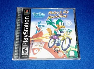 TINY TOON ADVENTURES PLUCKYS BIG SONY PS1 PLAYSTATION w/CASE INSERT MANUAL GAME - Picture 1 of 3