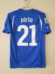Italien Home Fußball Shirt Trikot 2010 2011 Puma Größe S Andrea Pirlo - Bild 1 von 15