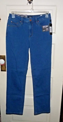 Jones New York Lexington NWT Straight Leg Jeans Med Wash 10/30 Sculpt To Shape - Image 1 of 4