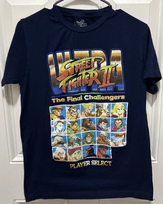 Ultra Street Fighter II T-shirt Size Small Video Game Theme - Image 1 of 4