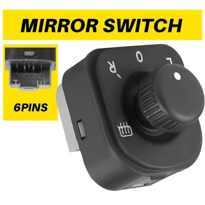 Fits Volkswagen Tiguan 2009-2016/Jetta 2005-2010 Rear View Mirror Control Switch - Image 1 of 4